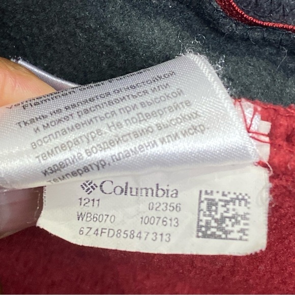 COLUMBIA Colorblock  Fleece Sherpa Jacket - Picture 5 of 12